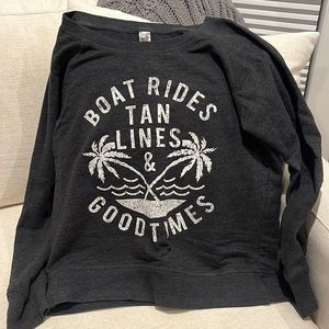 Cute thin sweatshirt